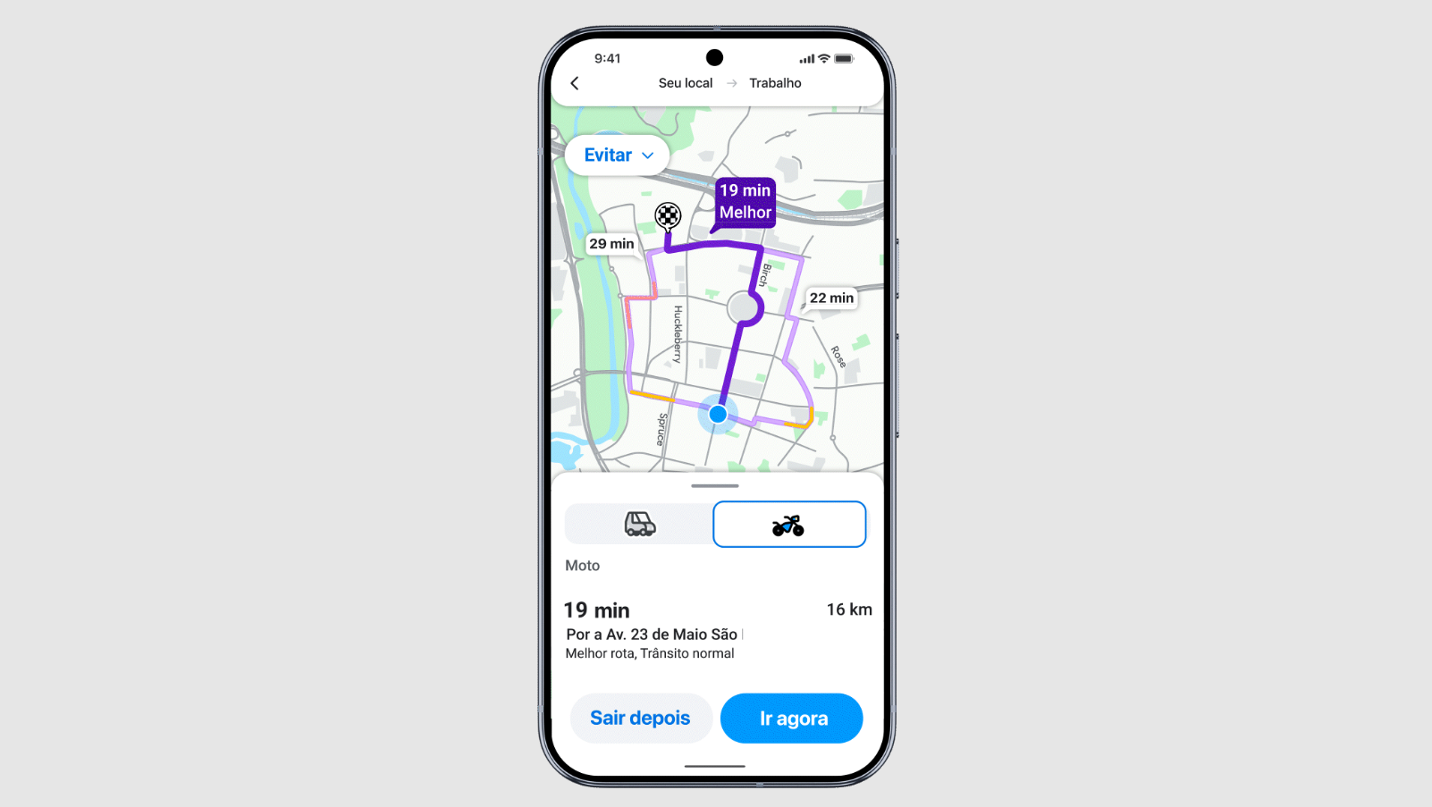 Imagem do artigo: Waze ganha navegação para motos e busca por voz com Gemini
