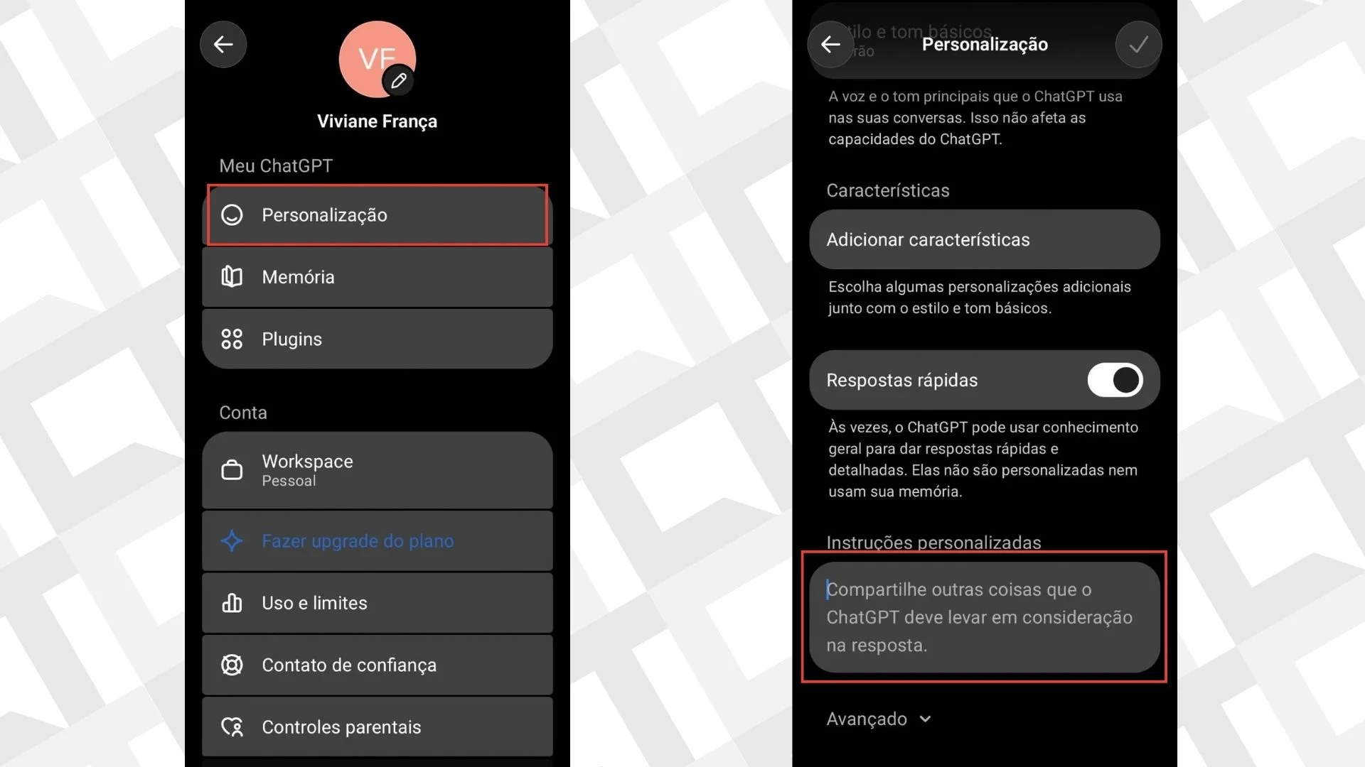Imagem de capa do artigo: Como adicionar instruções personalizadas no ChatGPT?