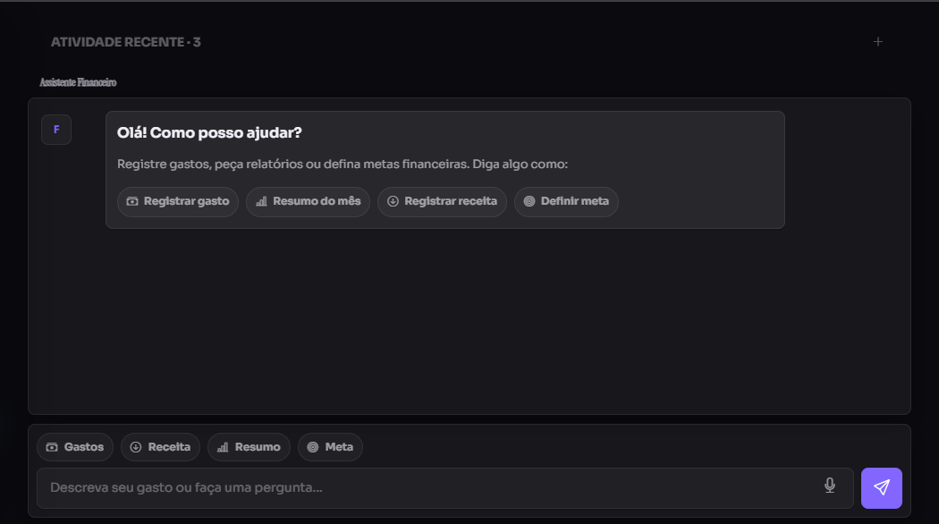 Finança — IA Financeira Pessoal — Imagem 2